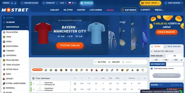 Mostbet: zakłady na lekkoatletykę i nie tylko